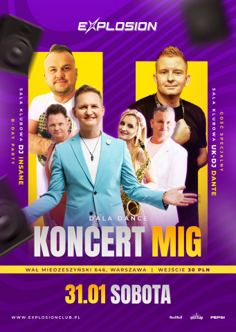 Koncert MIG